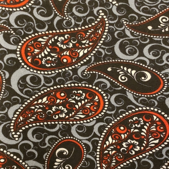 Cozy Brand Paisley Print Thermal Leggings SZ Small - Picture 3 of 4